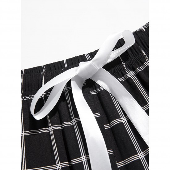 Pajama pants, spring and autumn drawstring loungewear for women, outdoor wear