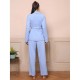 Women's nightgown autumn and winter tie-down long-sleeved and long-pants set, homewear and pajamas for women, outerwear.