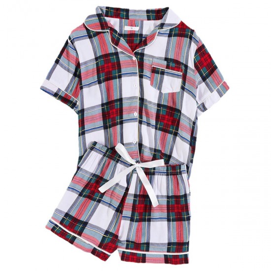 European and American export women's summer thin short-sleeved shorts loungewear