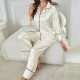 Silk Satin Women's Pajamas Female Loungewear Like Sleepwear