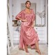 Independent website for women's faux silk long-sleeved camisole nightgown/loungewear set.