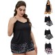 European and American plus size pajamas women summer 200 jin plus mm loose sexy camisole shorts two-piece homewear set